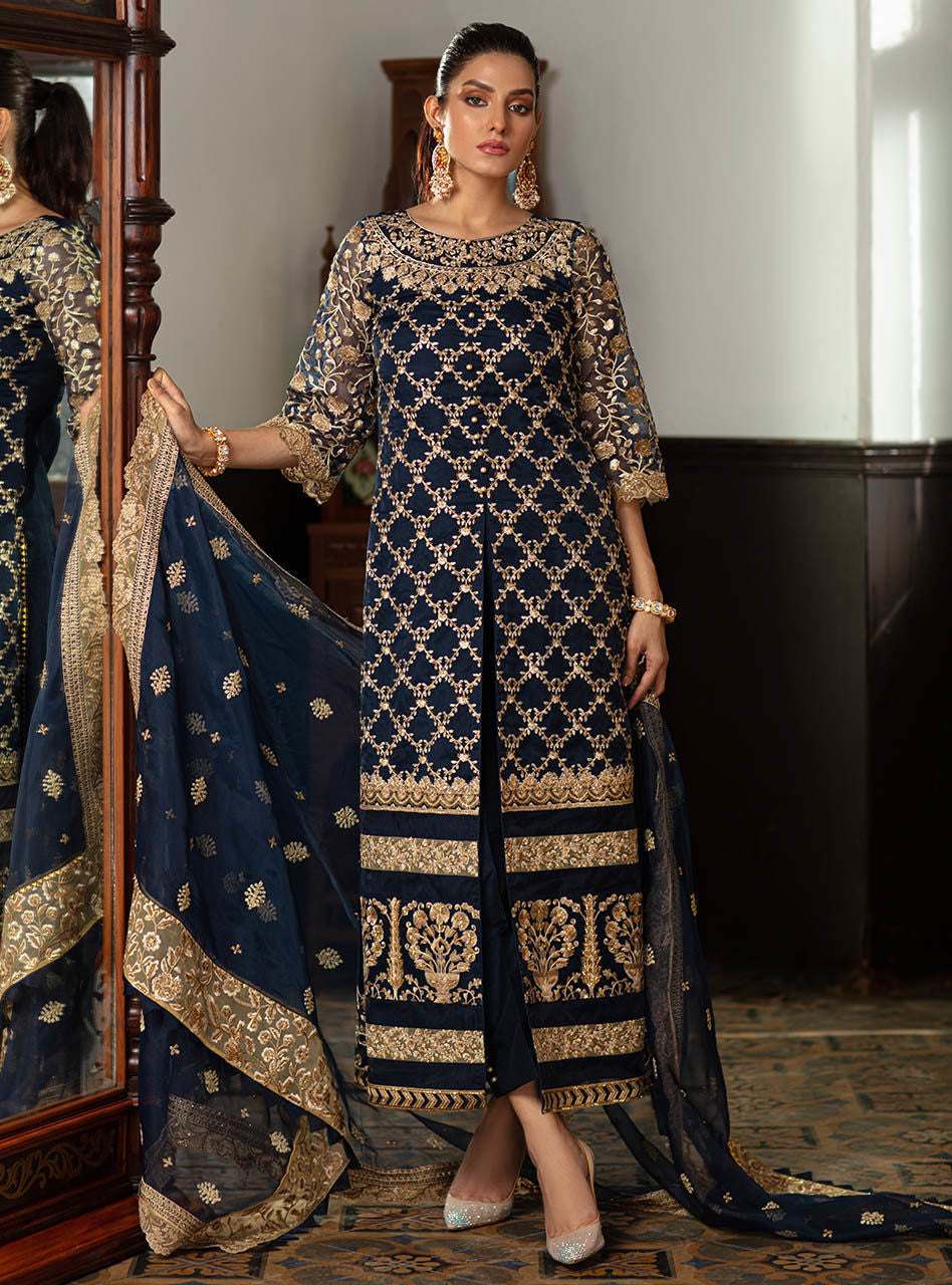 SANEM | Zainab Chottani Wedding Festive Collection 2021 | Unstitched Embroidered Organza Suits