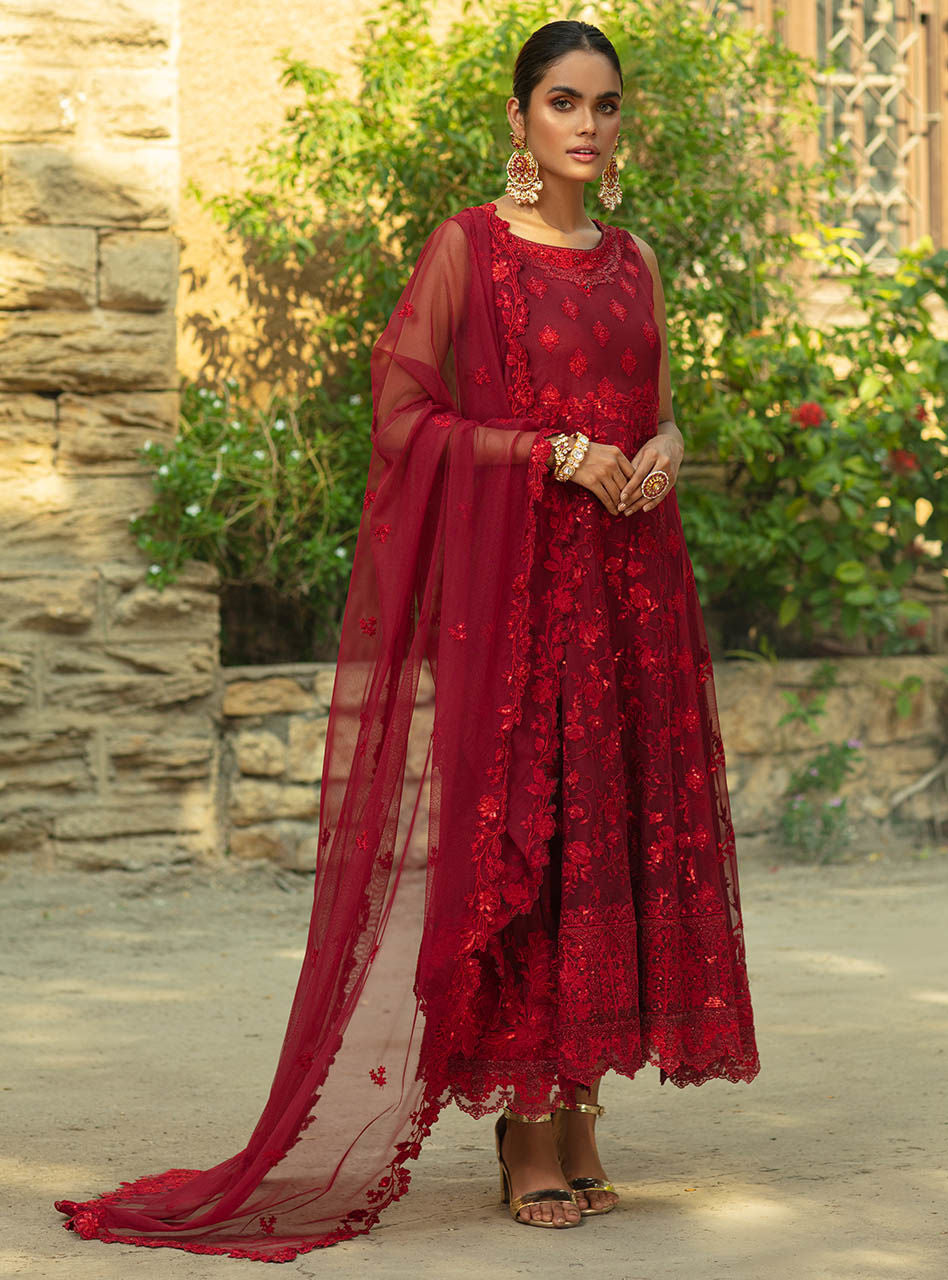 AERGUL | Zainab Chottani Wedding Festive Collection 2021 | Unstitched Embroidered and Embellished Net Suits