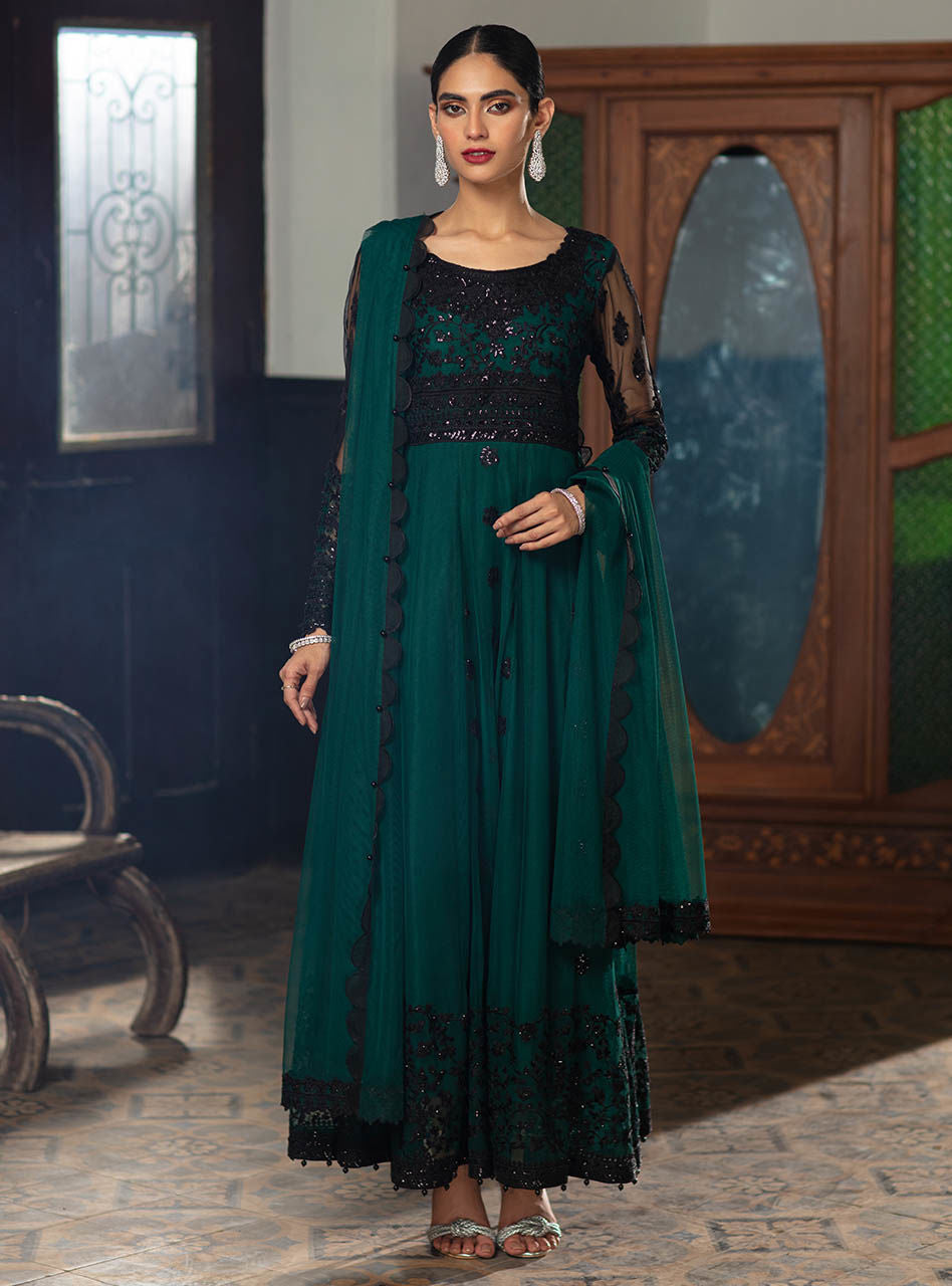 HARIKA | Zainab Chottani Wedding Festive Collection 2021 | Unstitched Embroidered Net Suits