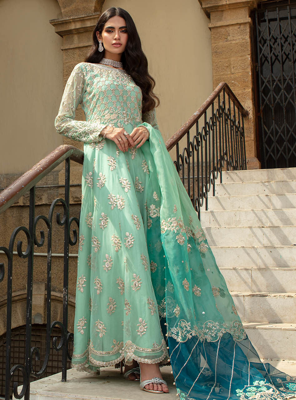 AZRAH | Zainab Chottani Wedding Festive Collection 2021 | Unstitched Embroidered Net and Organza Suits