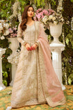 KF-01 MINAIL | Qalamkar Khaab Festive Formal Collection 2022 | Luxury Embroidered Unstitched Chiffon Suits