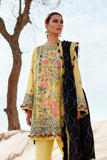 TALAYEH (ZL22-06 A) | Zaha Summer Lawn Collection 2022 | Unstitched Embroidered Lawn Suits
