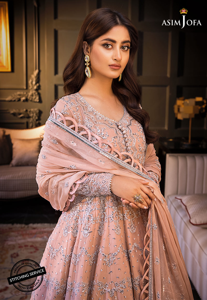 AJSE-06 | Asim Jofa Jaan-e-Adaa Sajal Edit Collection 2022 | Unstitched Embroidered Suits