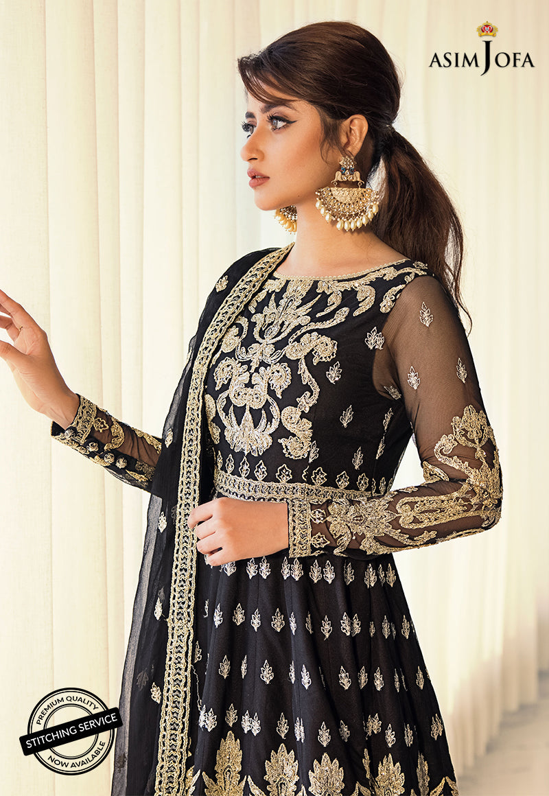 AJSE-03 | Asim Jofa Jaan-e-Adaa Sajal Edit Collection 2022 | Unstitched Embroidered Suits