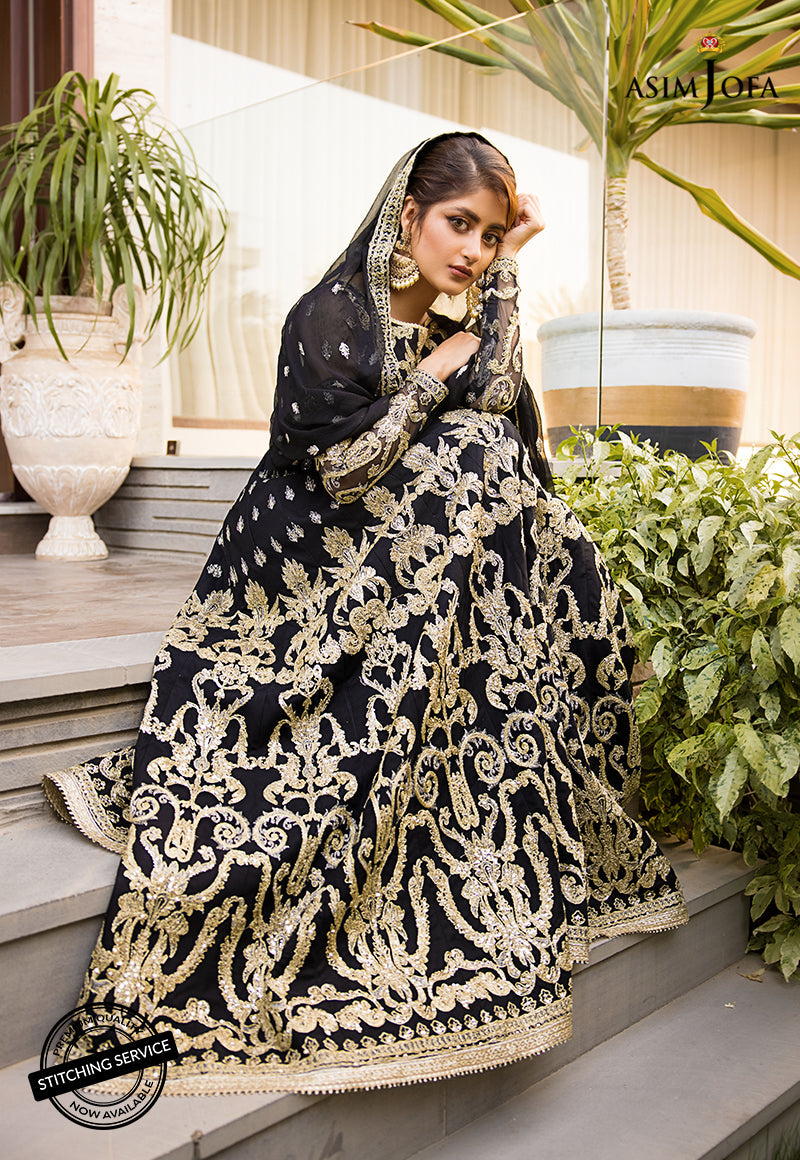AJSE-03 | Asim Jofa Jaan-e-Adaa Sajal Edit Collection 2022 | Unstitched Embroidered Suits