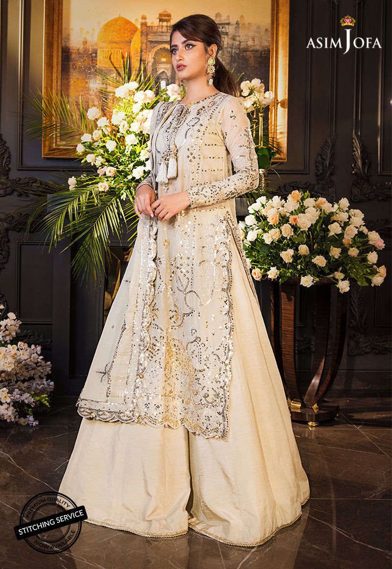 AJSE-04 | Asim Jofa Jaan-e-Adaa Sajal Edit Collection 2022 | Unstitched Embroidered Suits