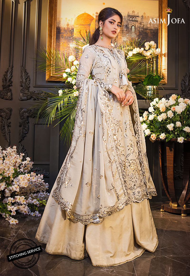 AJSE-04 | Asim Jofa Jaan-e-Adaa Sajal Edit Collection 2022 | Unstitched Embroidered Suits
