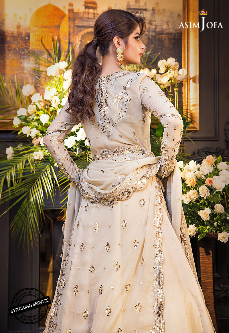 AJSE-04 | Asim Jofa Jaan-e-Adaa Sajal Edit Collection 2022 | Unstitched Embroidered Suits