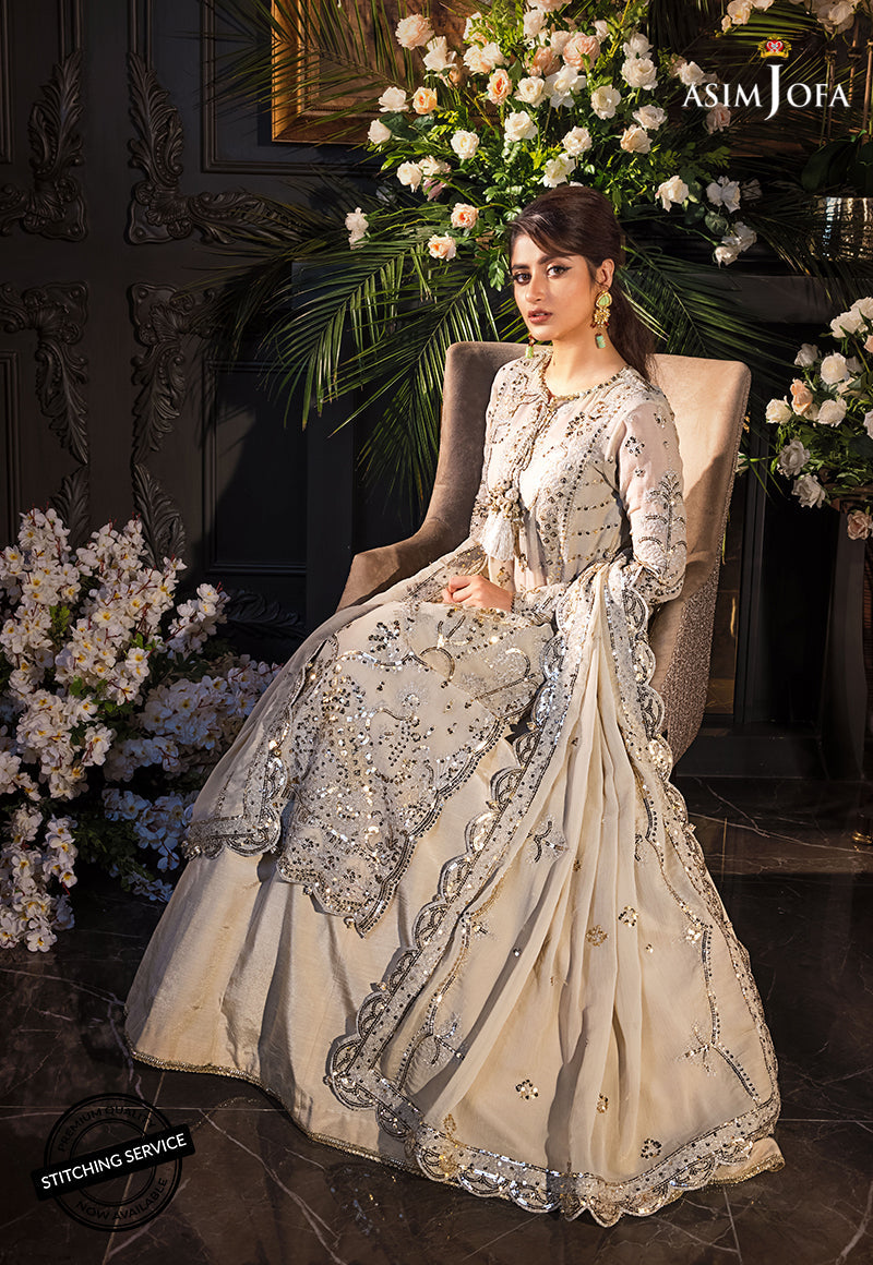 AJSE-04 | Asim Jofa Jaan-e-Adaa Sajal Edit Collection 2022 | Unstitched Embroidered Suits