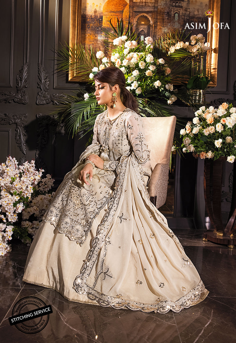 AJSE-04 | Asim Jofa Jaan-e-Adaa Sajal Edit Collection 2022 | Unstitched Embroidered Suits