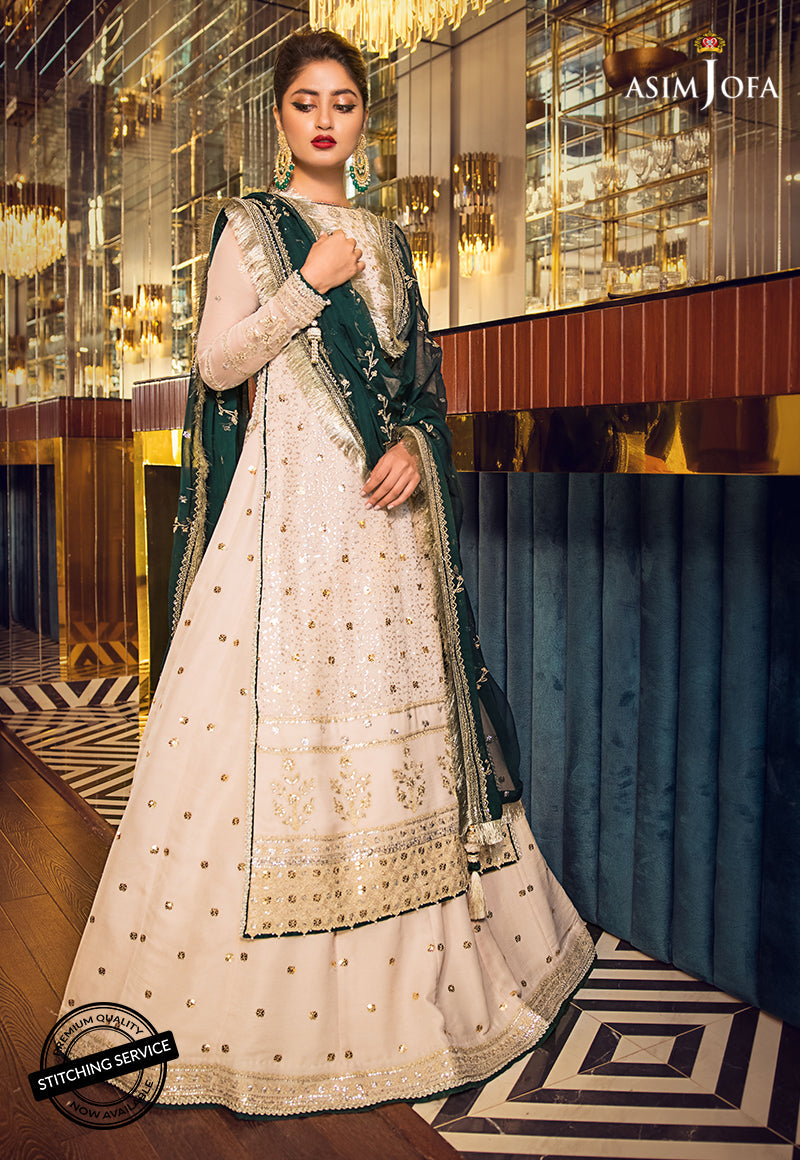 AJSE-10 | Asim Jofa Jaan-e-Adaa Sajal Edit Collection 2022 | Unstitched Embroidered Suits