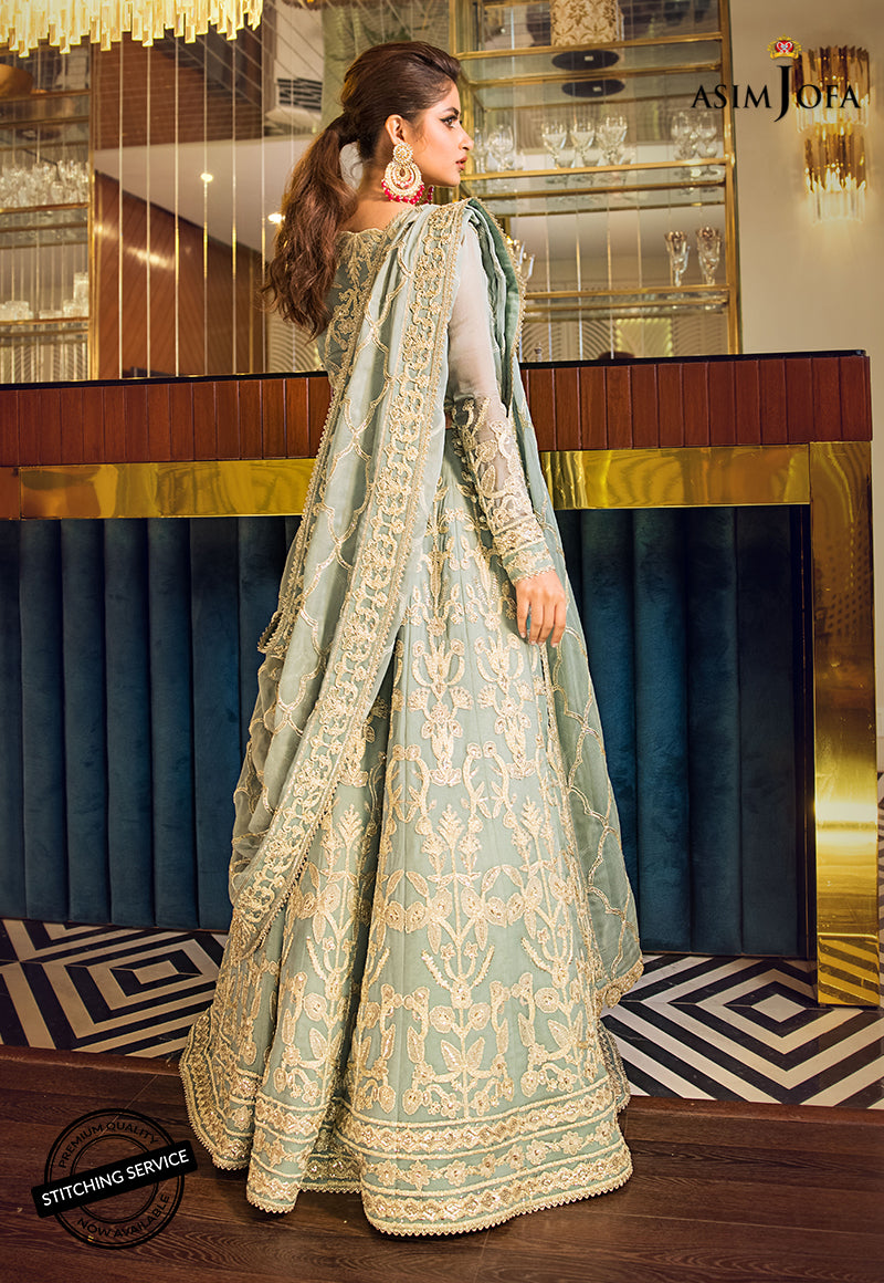 AJSE-12 | Asim Jofa Jaan-e-Adaa Sajal Edit Collection 2022 | Unstitched Embroidered Suits