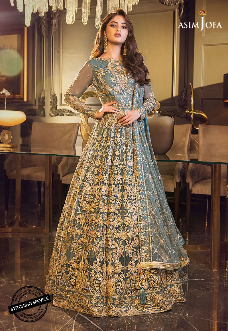 AJSE-05 | Asim Jofa Jaan-e-Adaa Sajal Edit Collection 2022 | Unstitched Embroidered Suits
