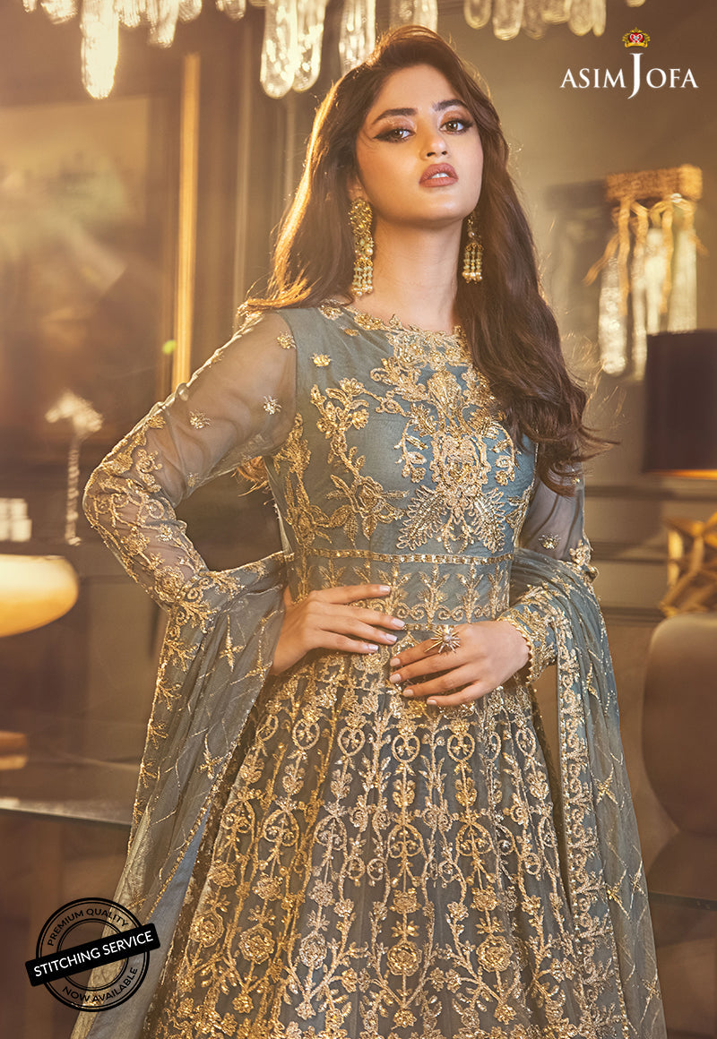 AJSE-05 | Asim Jofa Jaan-e-Adaa Sajal Edit Collection 2022 | Unstitched Embroidered Suits