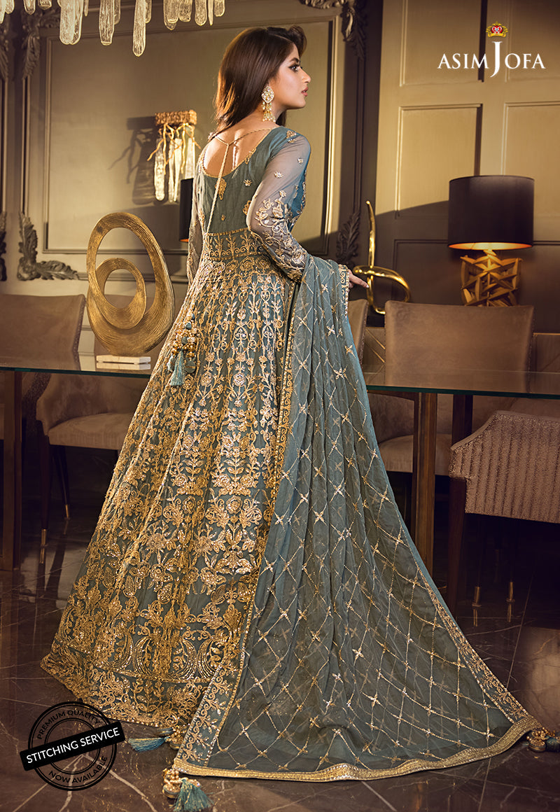 AJSE-05 | Asim Jofa Jaan-e-Adaa Sajal Edit Collection 2022 | Unstitched Embroidered Suits
