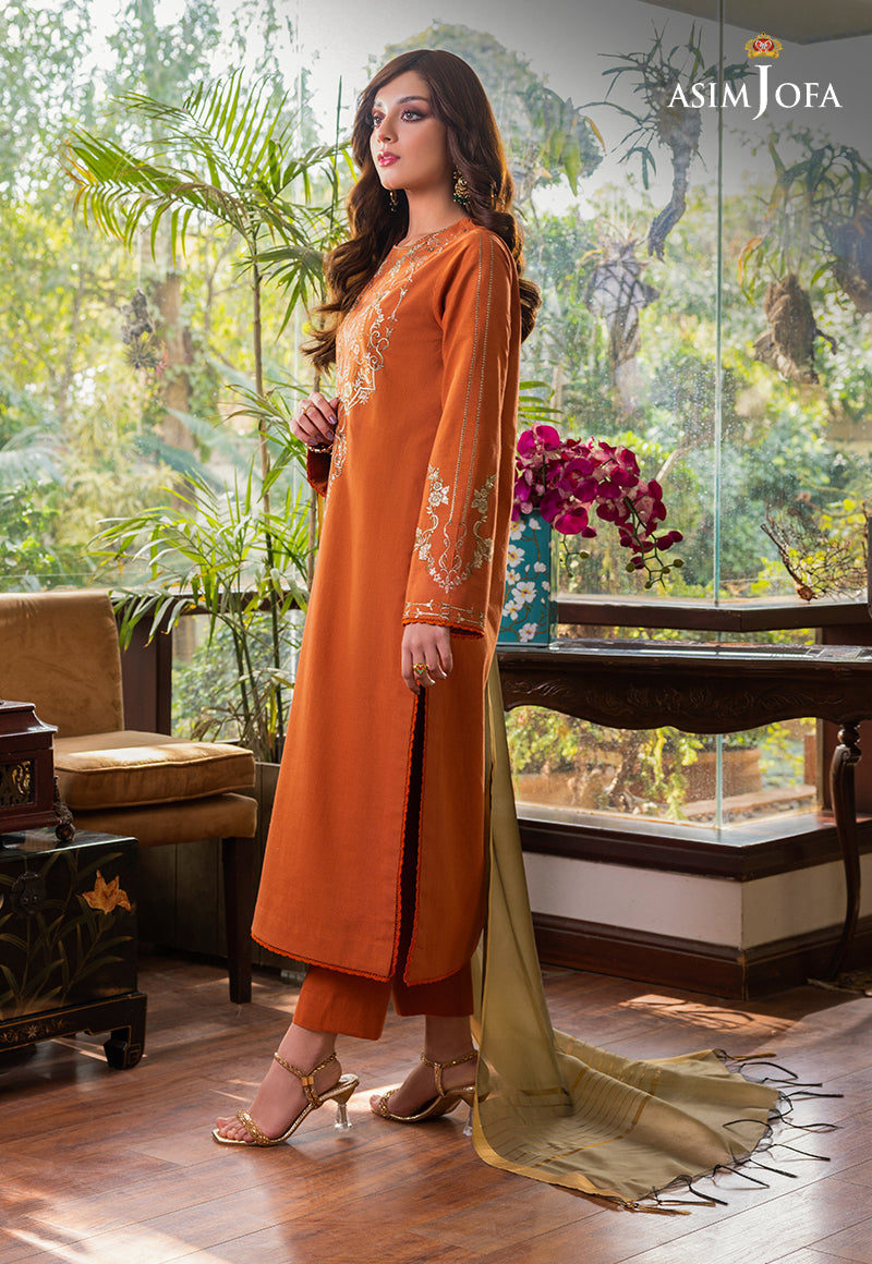 AJPE-33 (2-PC) | Asim Jofa Pret Essentials Eid Edit II Collection | Embroidered Stitched RTW Suits
