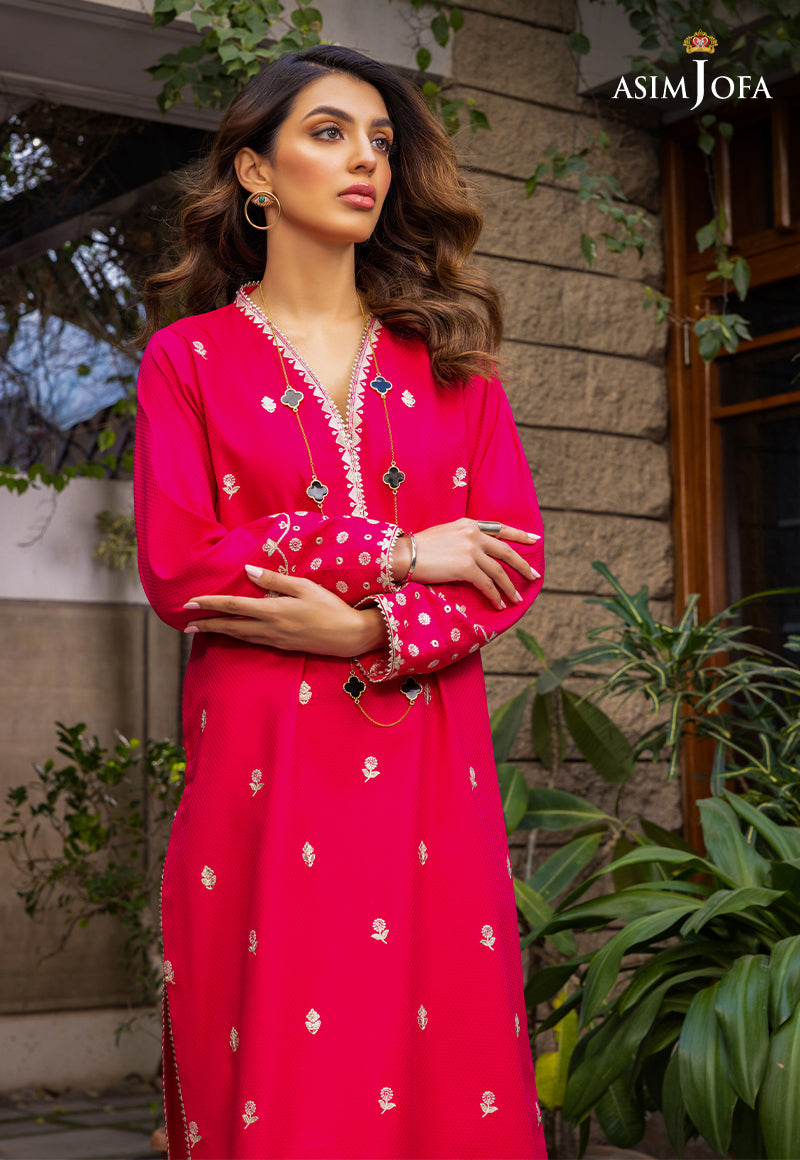 AJPE-06 (1-PC) | Asim Jofa Pret Essentials Eid Edit II Collection | Embroidered Stitched RTW Suits
