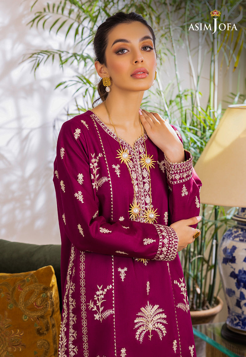 AJPE-18 (2-PC) | Asim Jofa Pret Essentials Eid Edit II Collection | Embroidered Stitched RTW Suits