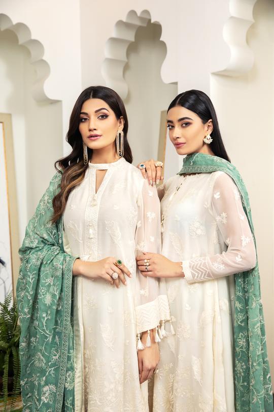 Lilas | Alizeh Royale De Luxe Collection | Unstitched Embroidered Chiffon Suits