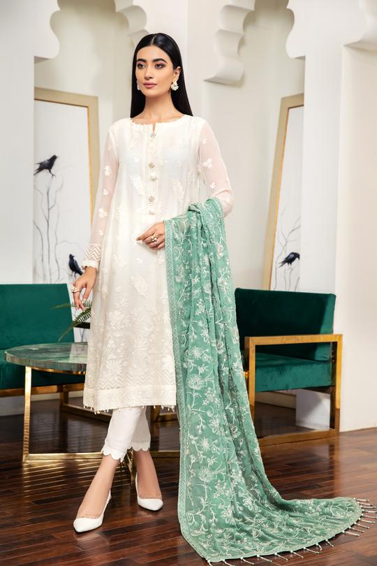 Lilas | Alizeh Royale De Luxe Collection | Unstitched Embroidered Chiffon Suits