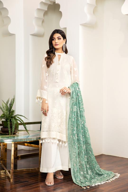 Lilas | Alizeh Royale De Luxe Collection | Unstitched Embroidered Chiffon Suits