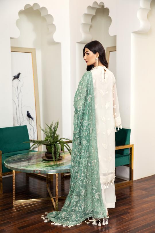 Lilas | Alizeh Royale De Luxe Collection | Unstitched Embroidered Chiffon Suits