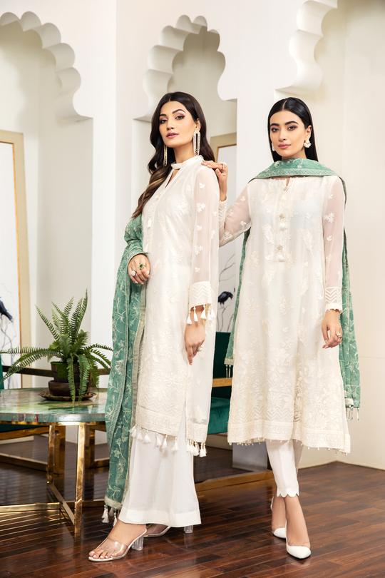 Lilas | Alizeh Royale De Luxe Collection | Unstitched Embroidered Chiffon Suits