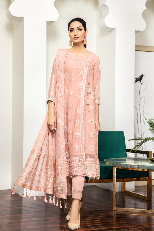 Alana | Alizeh Royale De Luxe Collection | Unstitched Embroidered Chiffon Suits