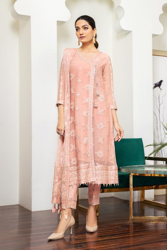 Alana | Alizeh Royale De Luxe Collection | Unstitched Embroidered Chiffon Suits