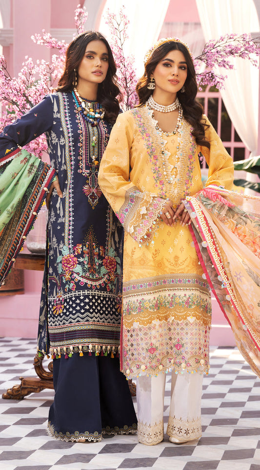 ARYANNA | Anaya VIVA by Kiran Chaudhry Embroidered Lawn '22 | Unstitched Embroidered Lawn Suits
