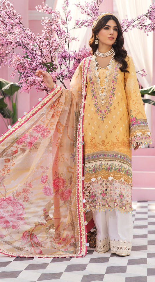 ARYANNA | Anaya VIVA by Kiran Chaudhry Embroidered Lawn '22 | Unstitched Embroidered Lawn Suits