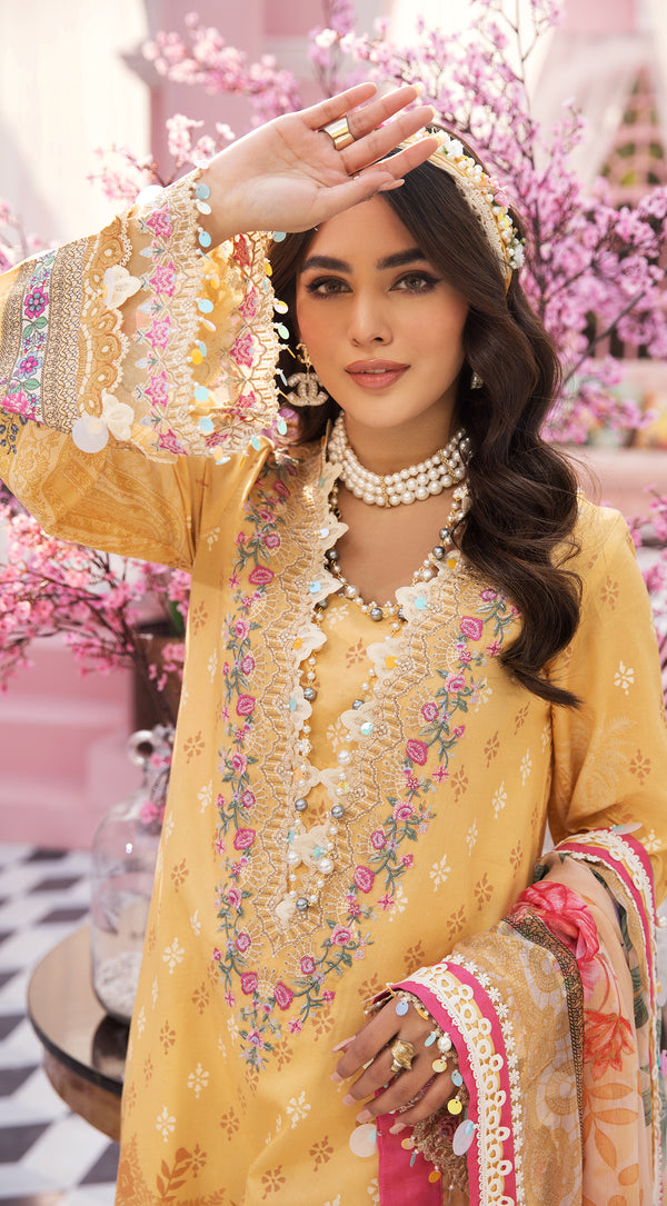ARYANNA | Anaya VIVA by Kiran Chaudhry Embroidered Lawn '22 | Unstitched Embroidered Lawn Suits