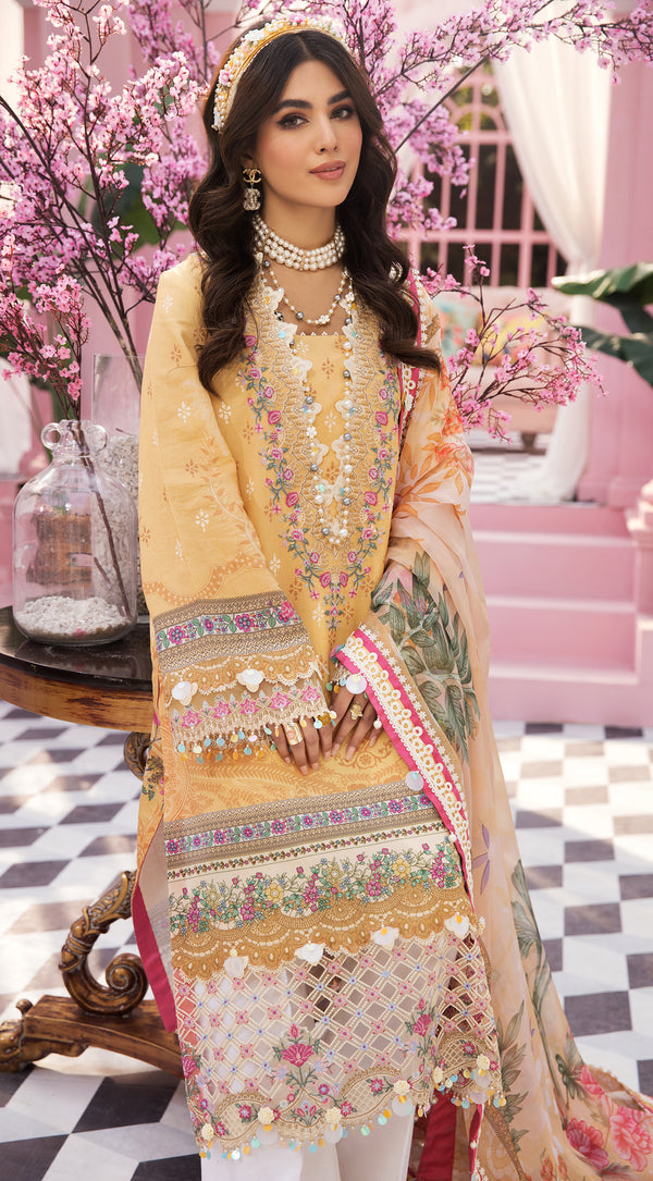 ARYANNA | Anaya VIVA by Kiran Chaudhry Embroidered Lawn '22 | Unstitched Embroidered Lawn Suits