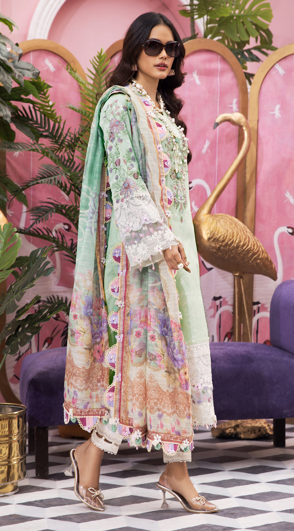 TAMANNA | Anaya VIVA by Kiran Chaudhry Embroidered Lawn '22 | Unstitched Embroidered Lawn Suits