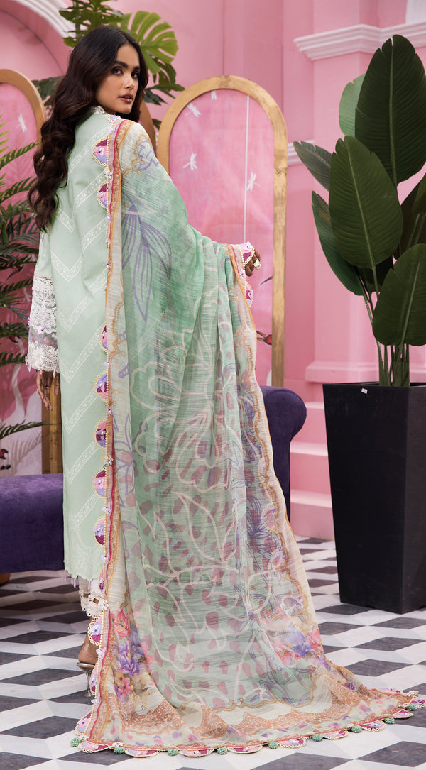 TAMANNA | Anaya VIVA by Kiran Chaudhry Embroidered Lawn '22 | Unstitched Embroidered Lawn Suits