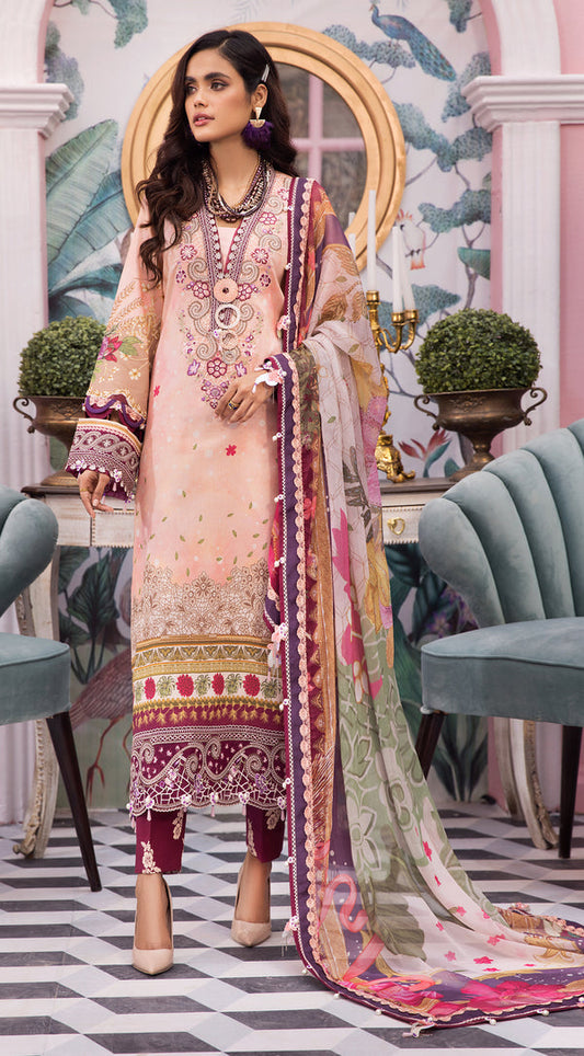 CAROLYN | Anaya VIVA by Kiran Chaudhry Embroidered Lawn '22 | Unstitched Embroidered Lawn Suits
