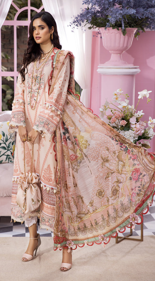 GISELE | Anaya VIVA by Kiran Chaudhry Embroidered Lawn '22 | Unstitched Embroidered Lawn Suits