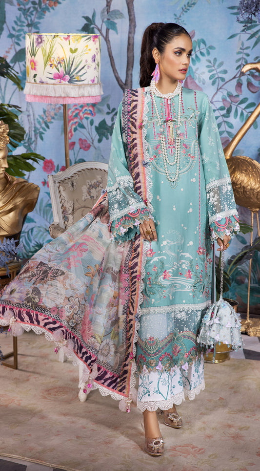 JAYA | Anaya VIVA by Kiran Chaudhry Embroidered Lawn '22 | Unstitched Embroidered Lawn Suits