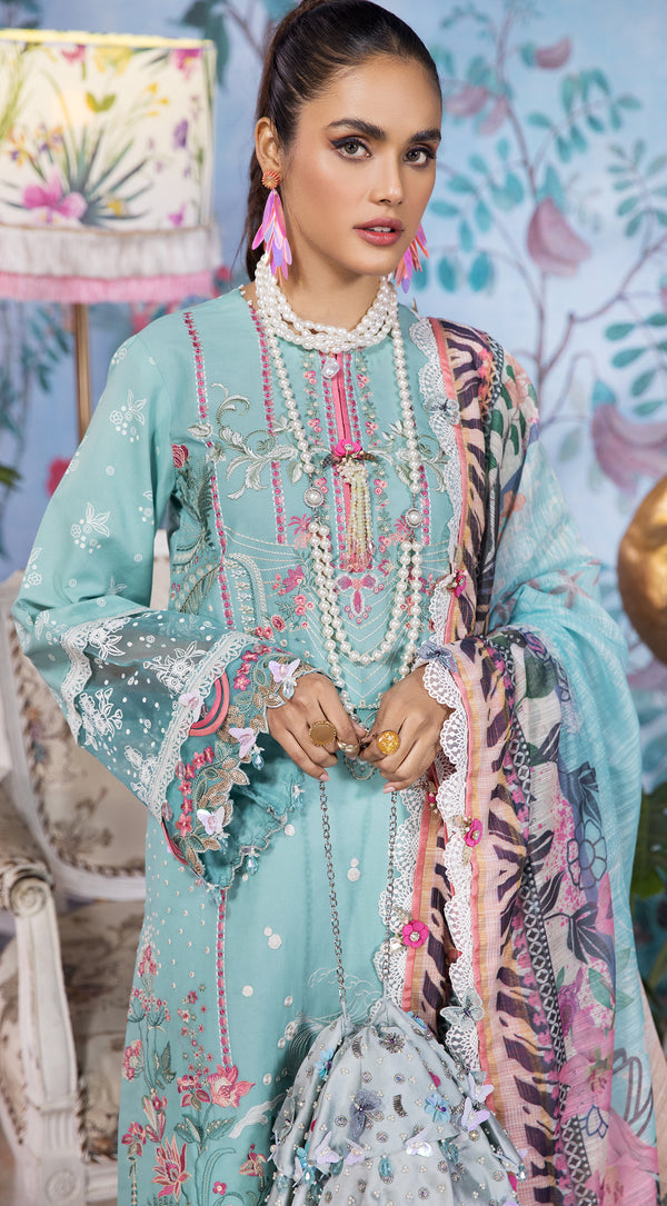 JAYA | Anaya VIVA by Kiran Chaudhry Embroidered Lawn '22 | Unstitched Embroidered Lawn Suits
