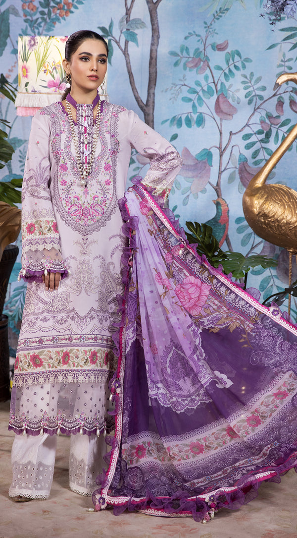 ALLANA | Anaya VIVA by Kiran Chaudhry Embroidered Lawn '22 | Unstitched Embroidered Lawn Suits