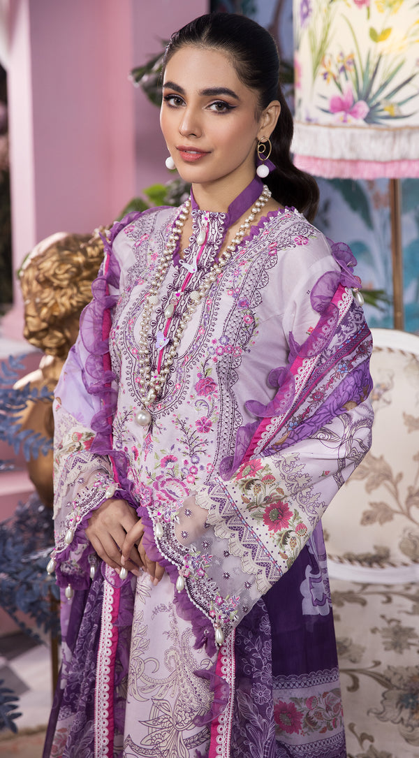 ALLANA | Anaya VIVA by Kiran Chaudhry Embroidered Lawn '22 | Unstitched Embroidered Lawn Suits