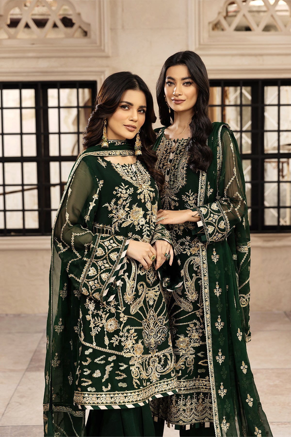 Rusen | Alizeh Fashion Muhtesem Festive Collection 2022 | Unstitched Embroidered Chiffon Suits