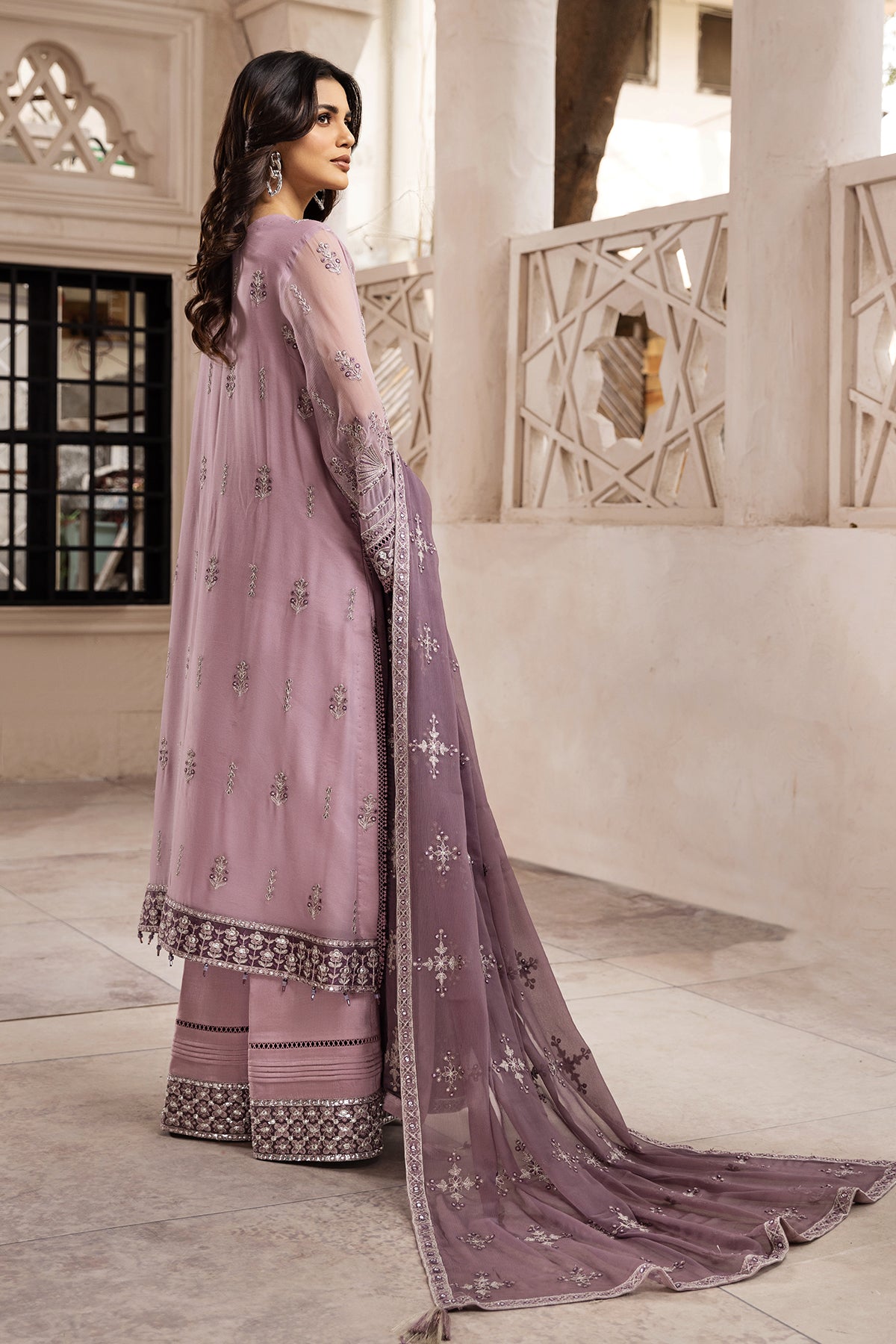 Delia | Alizeh Fashion Muhtesem Festive Collection 2022 | Unstitched Embroidered Chiffon Suits