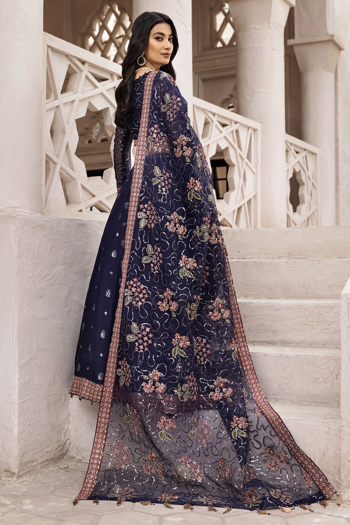 Melike | Alizeh Fashion Muhtesem Festive Collection 2022 | Unstitched Embroidered Chiffon Suits