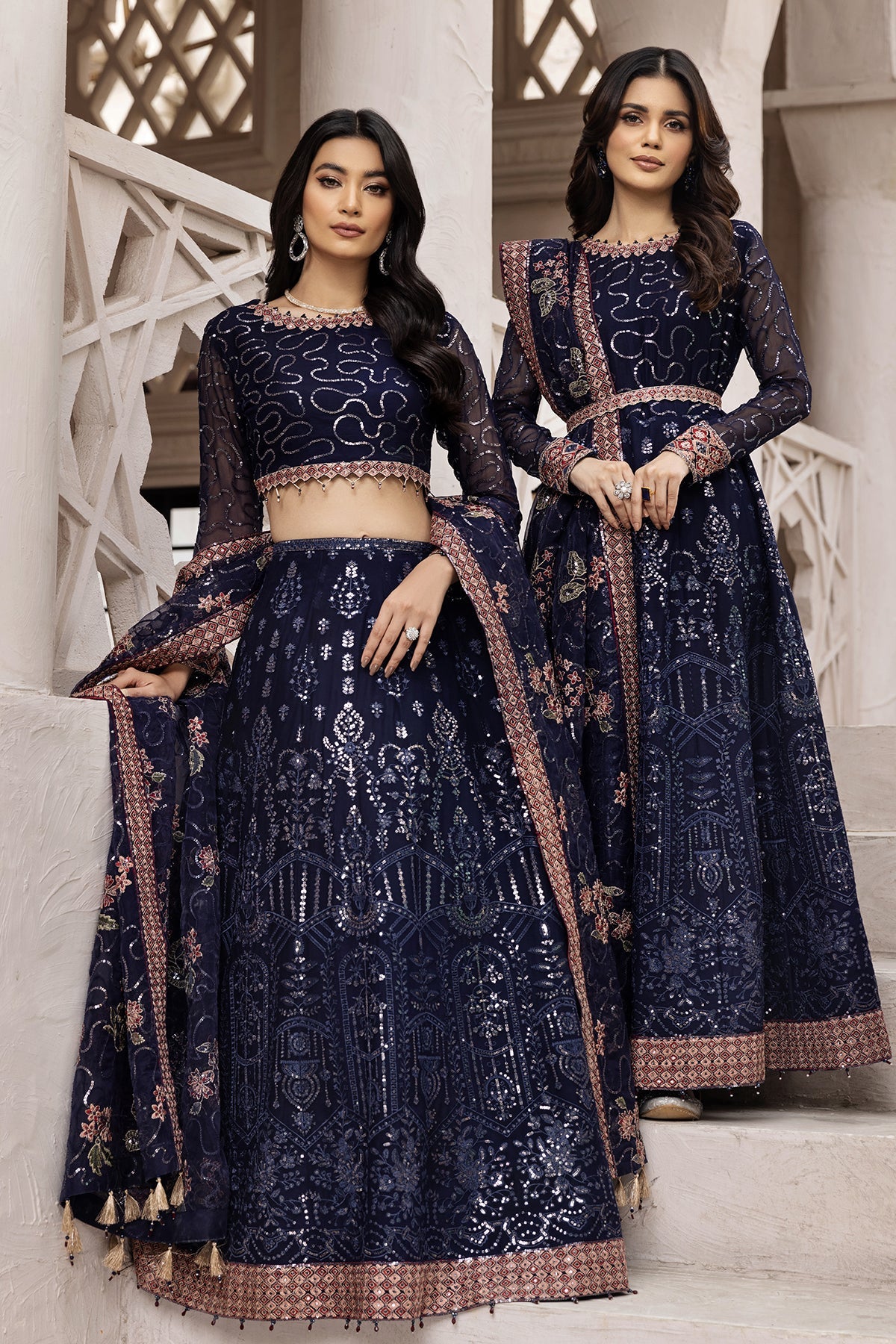 Melike | Alizeh Fashion Muhtesem Festive Collection 2022 | Unstitched Embroidered Chiffon Suits