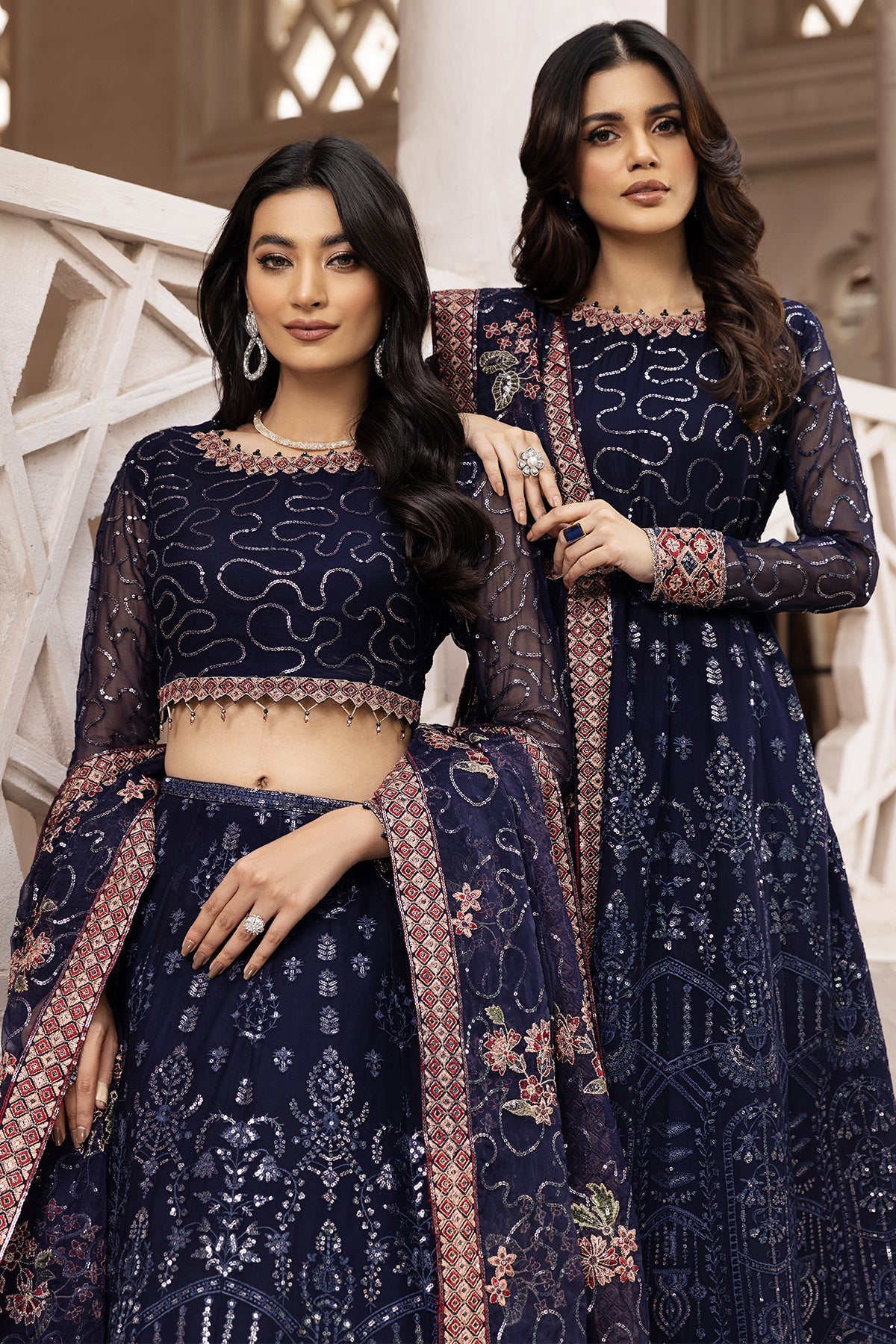 Melike | Alizeh Fashion Muhtesem Festive Collection 2022 | Unstitched Embroidered Chiffon Suits