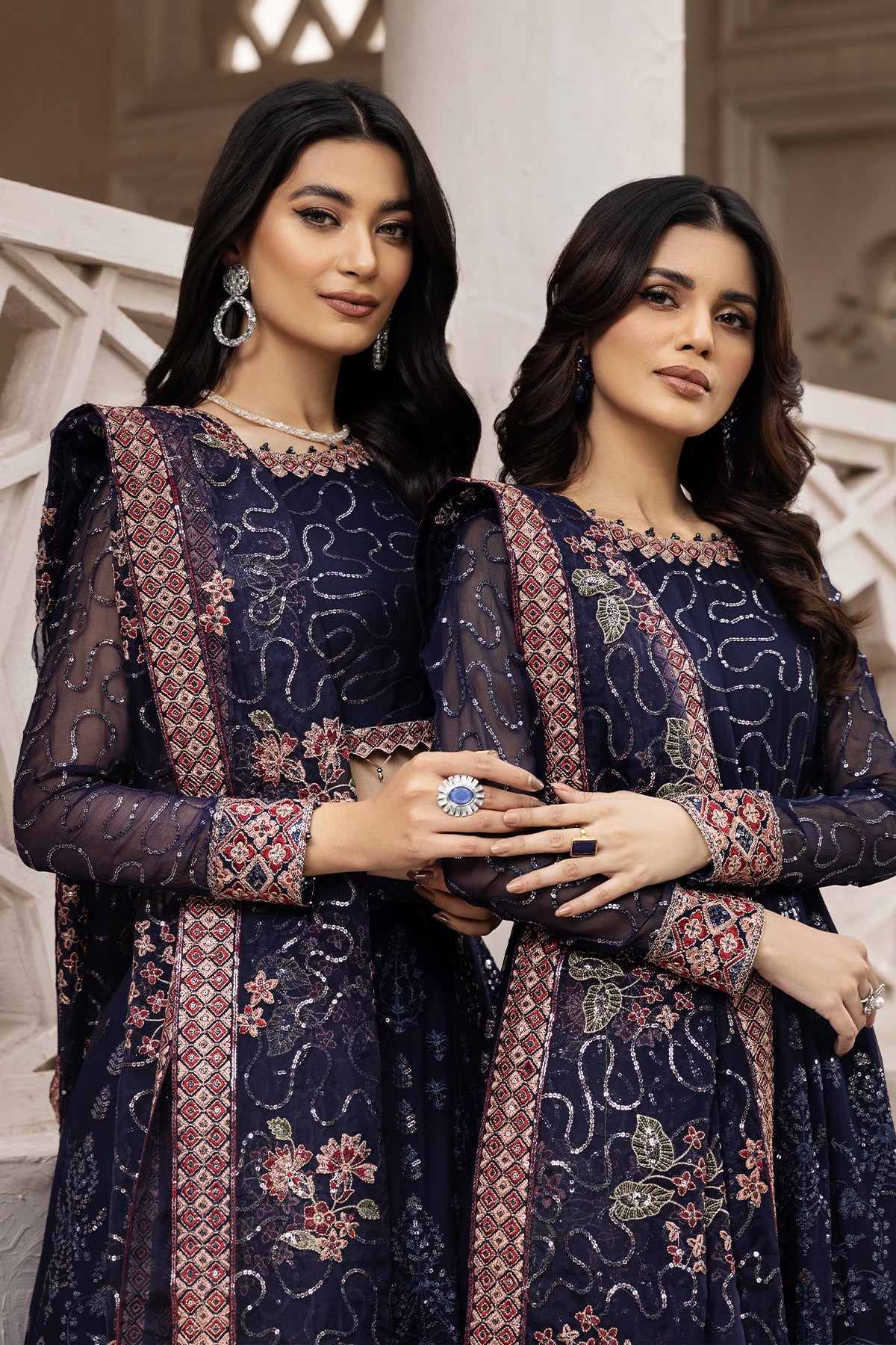 Melike | Alizeh Fashion Muhtesem Festive Collection 2022 | Unstitched Embroidered Chiffon Suits