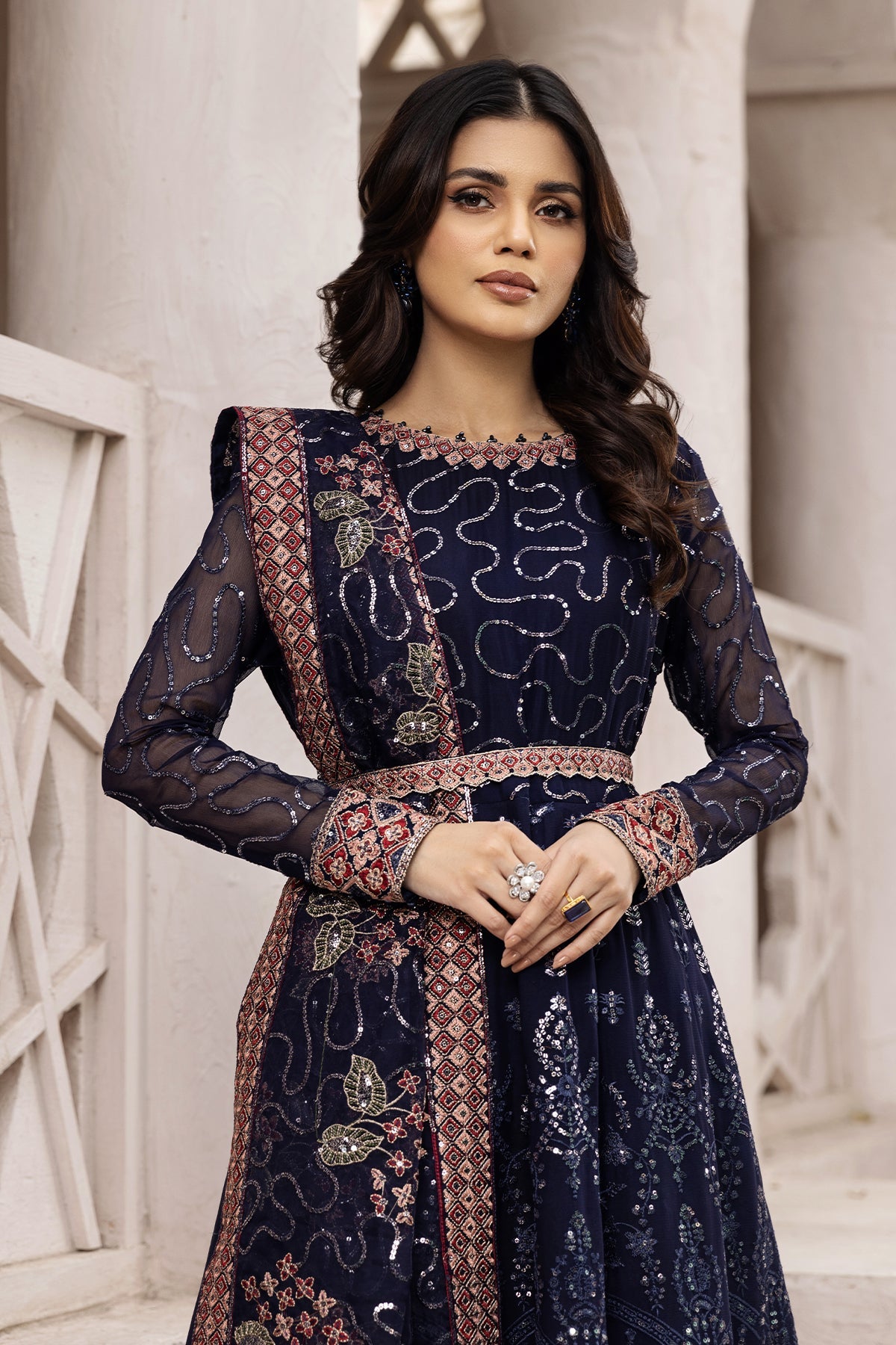 Melike | Alizeh Fashion Muhtesem Festive Collection 2022 | Unstitched Embroidered Chiffon Suits
