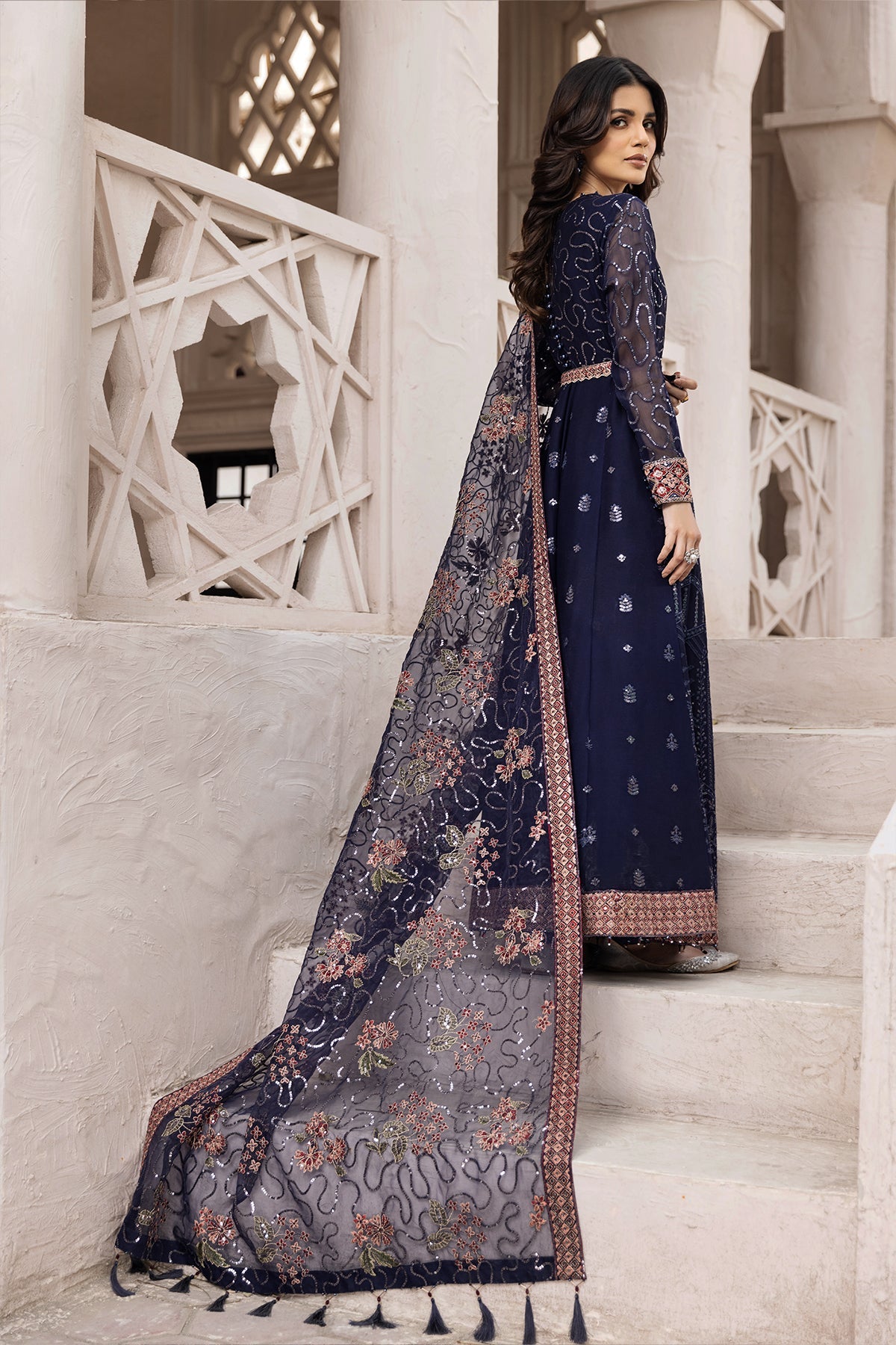 Melike | Alizeh Fashion Muhtesem Festive Collection 2022 | Unstitched Embroidered Chiffon Suits