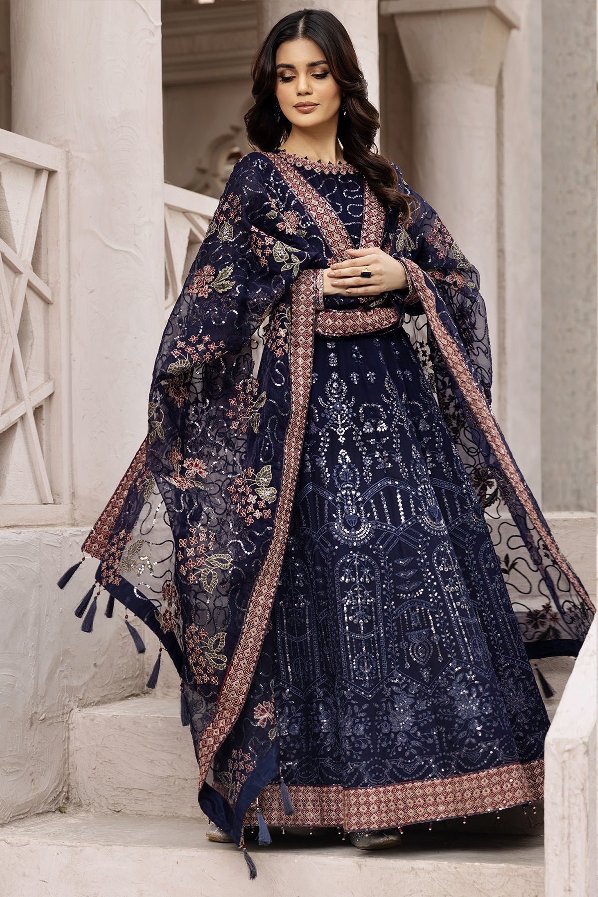 Melike | Alizeh Fashion Muhtesem Festive Collection 2022 | Unstitched Embroidered Chiffon Suits